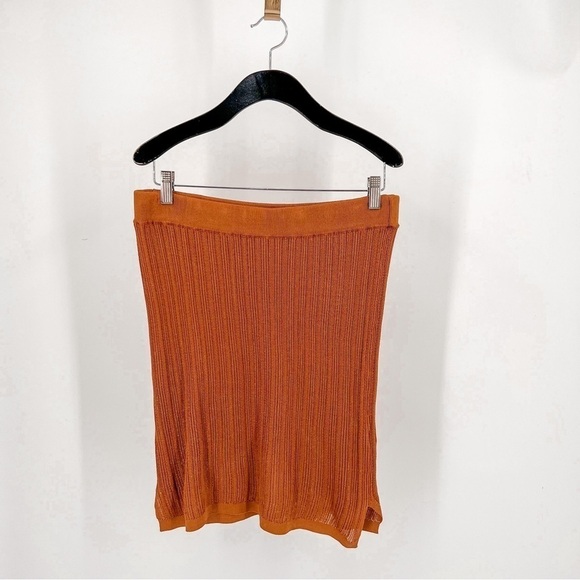 Free People rust colored skirt - Picture 1 of 5